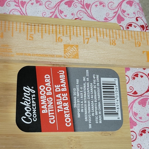Cooking Concepts Bamboo cutting Board - Picture 6 of 6